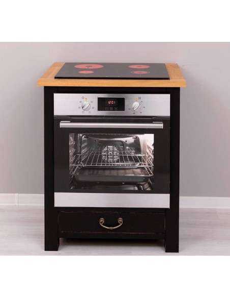 Cucina modulo forno e fuochi legno MS371