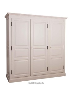 Armadio tre ante legno provenzale colorato MS230 2