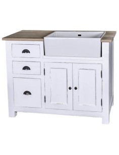Cucina modulo lavello da 118cm legno MS248