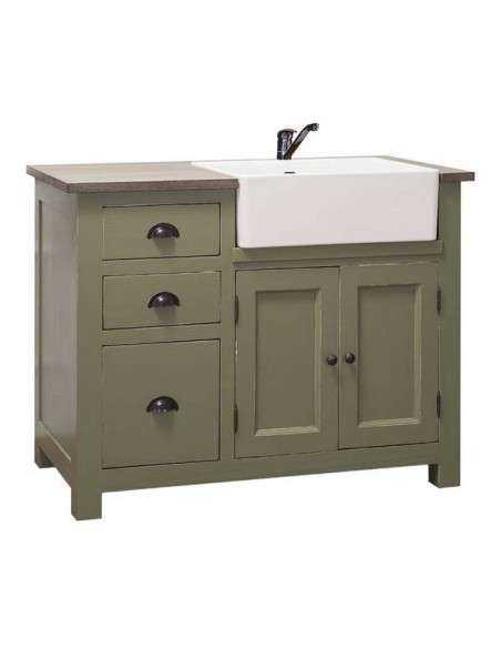 Cucina modulo lavello da 118cm legno MS248