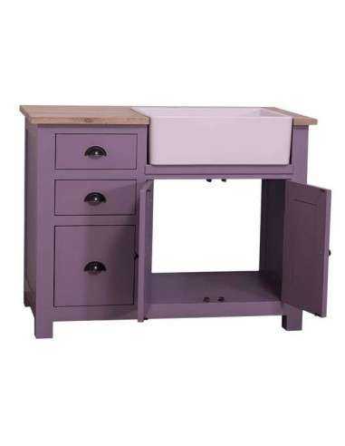 Cucina modulo lavello da 118cm legno MS248