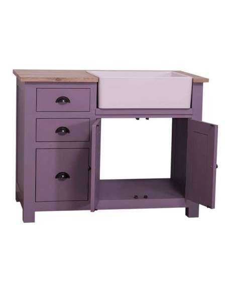 Cucina modulo lavello da 118cm legno MS248