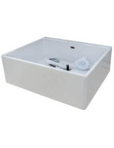 lavandino in ceramica per cucina modulare 2