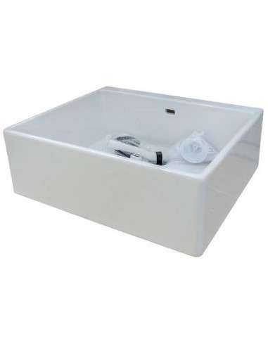 lavandino in ceramica per cucina modulare