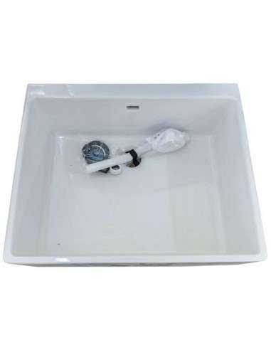 lavandino in ceramica per cucina modulare
