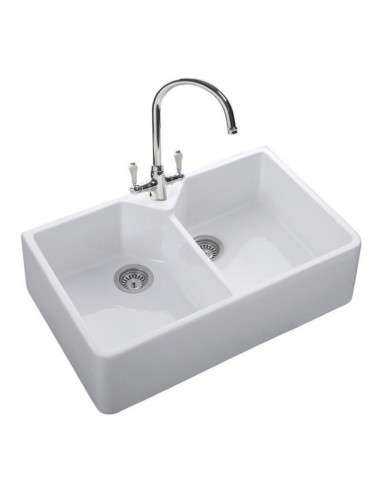 Lavandino in ceramica doppio MSLAVDOPPIO