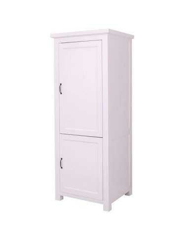 Cucina country modulo colonna frigo a doppia anta colorato MS701