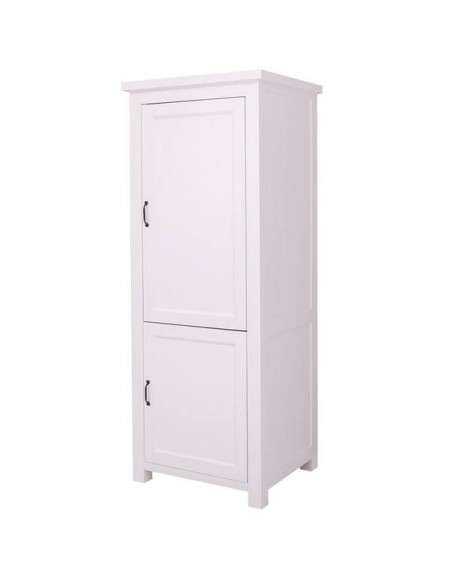 Cucina country modulo colonna frigo a doppia anta colorato MS701