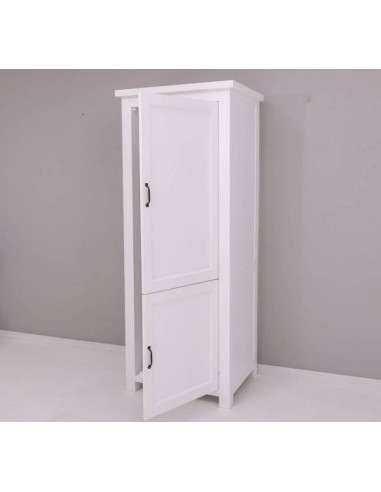 Cucina country modulo colonna frigo a doppia anta colorato MS701