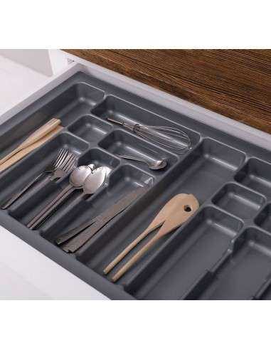 Modulo cassetti posate e dispensa per cucina country in legno colorato MS702