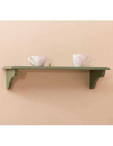 mensola in legno legno colorata provenzale MS288
