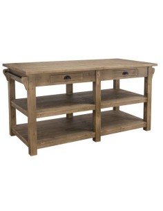 Cucina isola centrale legno MS607 2
