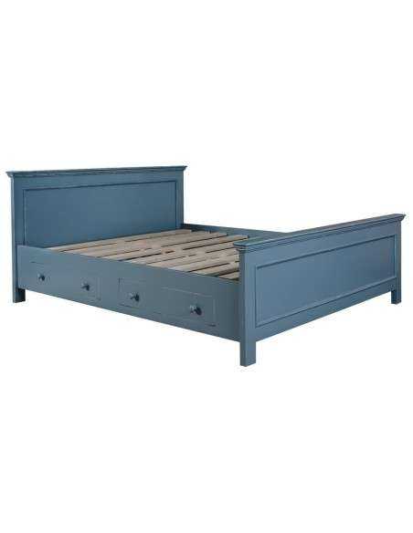letto singolo in legno colorato stile provenzale MS1142D-140200