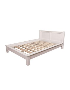 letto matrimoniale in legno colorato stile provenzale MS613-160200