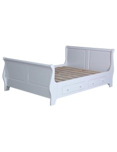 letto a barca singolo in legno colorato provenzale MS0612D-90200 2