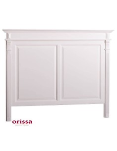 Testiera per letto francese in legno stile country MS692