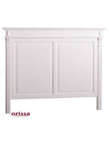 Testiera per letto francese in legno stile country MS692