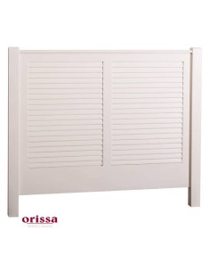 Testiera per letto francese in legno stile country MS691-140