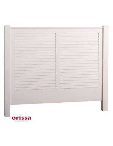 Testiera per letto francese in legno stile country MS691-140