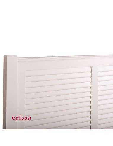 Testiera per letto francese in legno stile country MS691-140