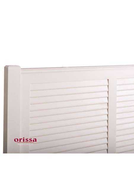 Testiera per letto francese in legno stile country MS691-140