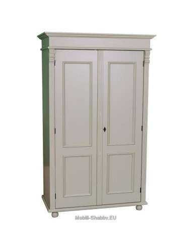 Armadio shabby chic doppia ante MS245