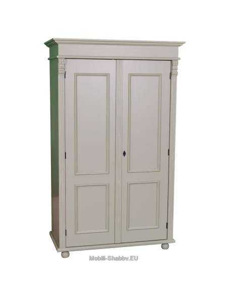 Armadio shabby chic doppia ante MS245