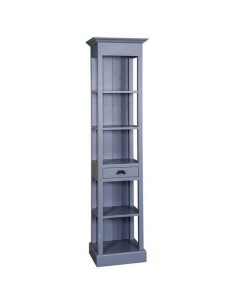 mobile scaffale in legno colorato stile provenzale MS515