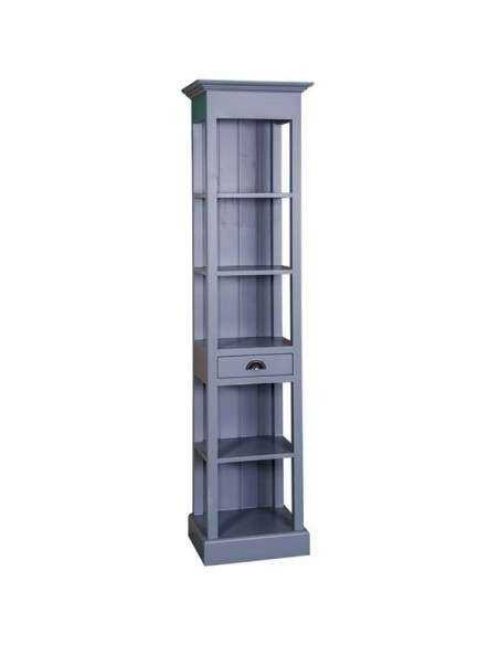 mobile scaffale in legno colorato stile provenzale MS515