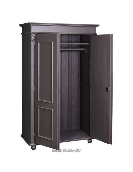 Armadio shabby chic doppia ante MS245