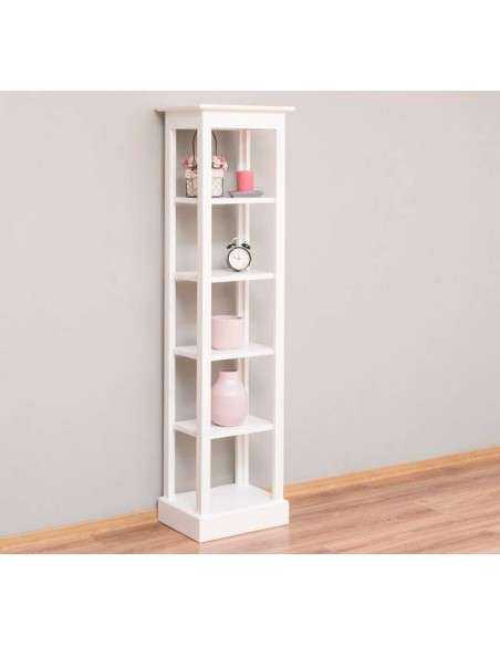 mobile scaffale in legno colorato stile provenzale MS447