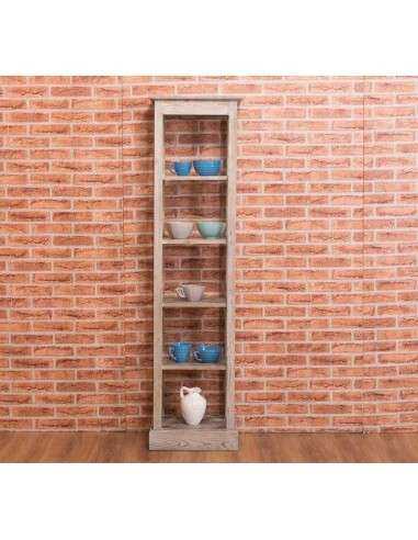 mobile scaffale in legno colorato stile provenzale MS447