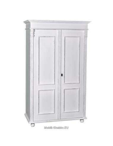 Armadio shabby chic doppia ante MS245