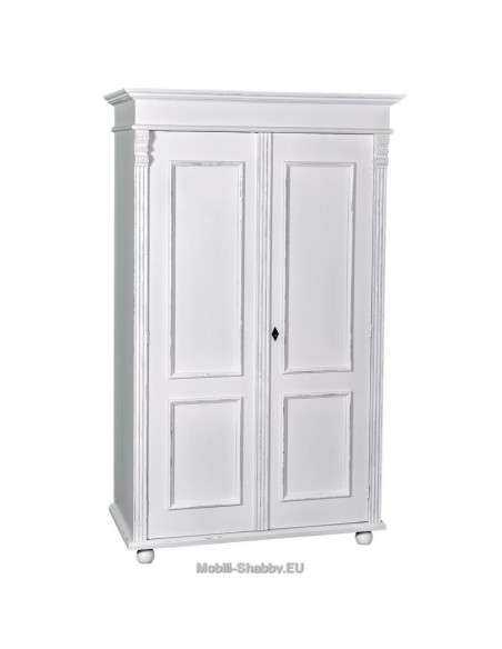 Armadio shabby chic doppia ante MS245
