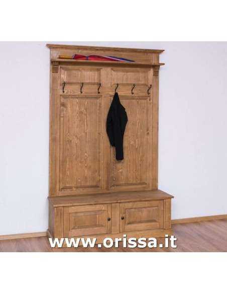 Mobile appendiabiti country legno MS366