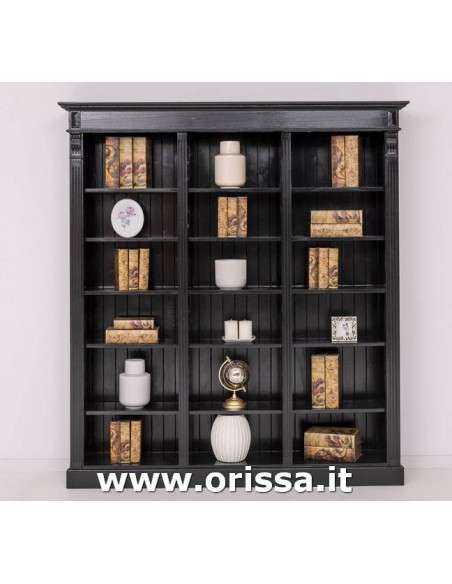 Libreria aperta provenzale colorata MS376