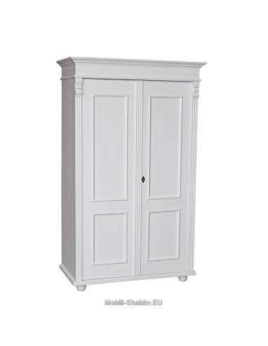 Armadio shabby chic doppia ante MS245