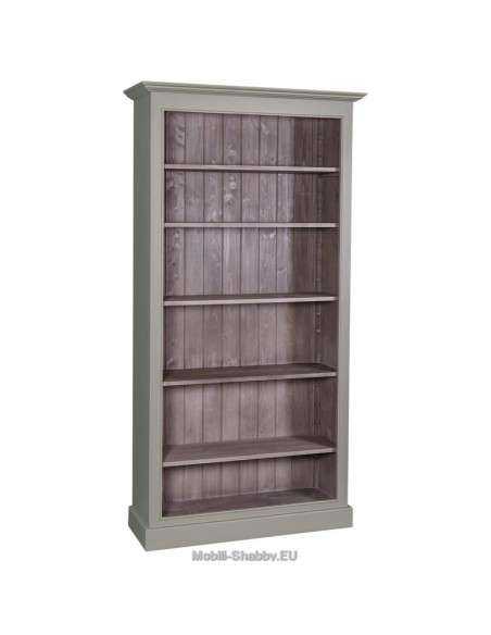 Libreria provenzale colorata mensole regolabili MS118