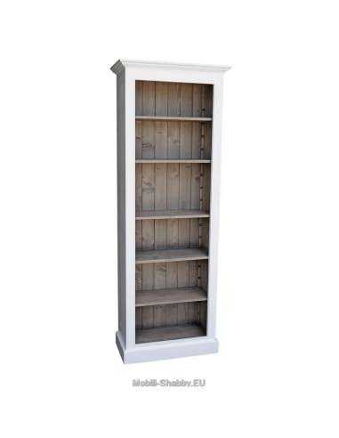 Libreria provenzale colorata mensole regolabili MS119