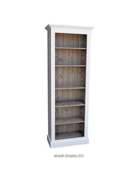 Libreria provenzale colorata mensole regolabili MS119