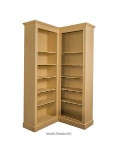 Libreria angolare provenzale colorata mensole regolabili MS547 2