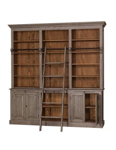 Libreria legno di pino colorata MS321