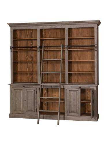 Libreria legno di pino colorata MS321