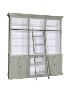 Libreria legno di pino colorata MS321 2