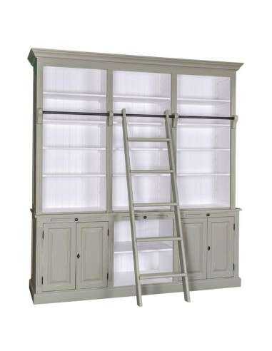 Libreria legno di pino colorata MS321
