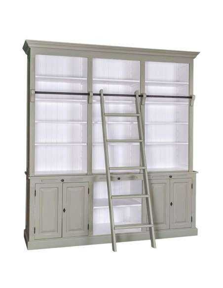 Libreria legno di pino colorata MS321