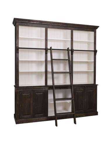 Libreria legno di pino colorata MS321