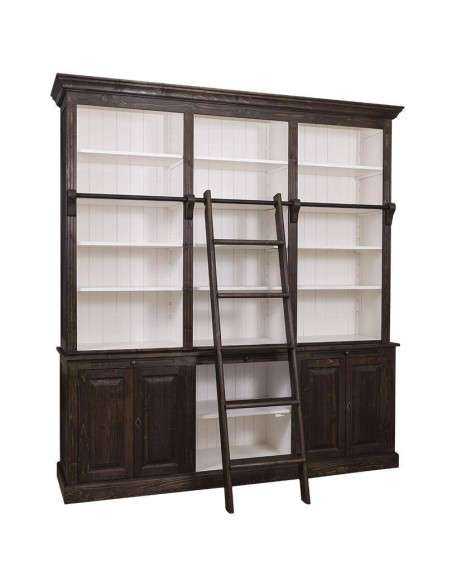 Libreria legno di pino colorata MS321
