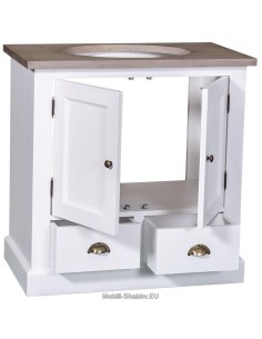 mobile bagno sottolavabo provenzale colorato MS180 2