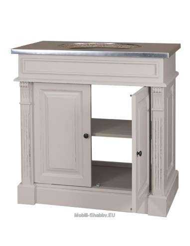 mobile bagno sottolavabo country colorato MS4003